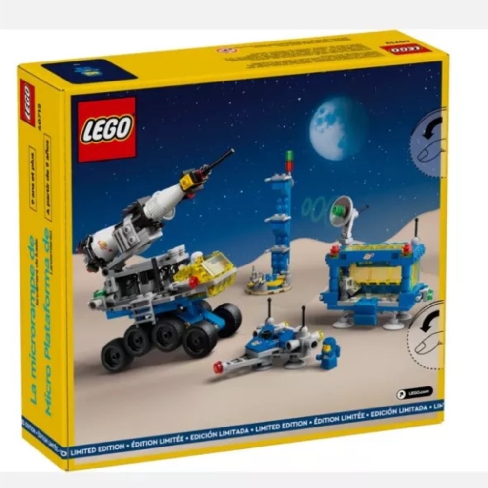 New LEGO 40712 Micro Rocket Launchpad Factory Sealed Limited Edition